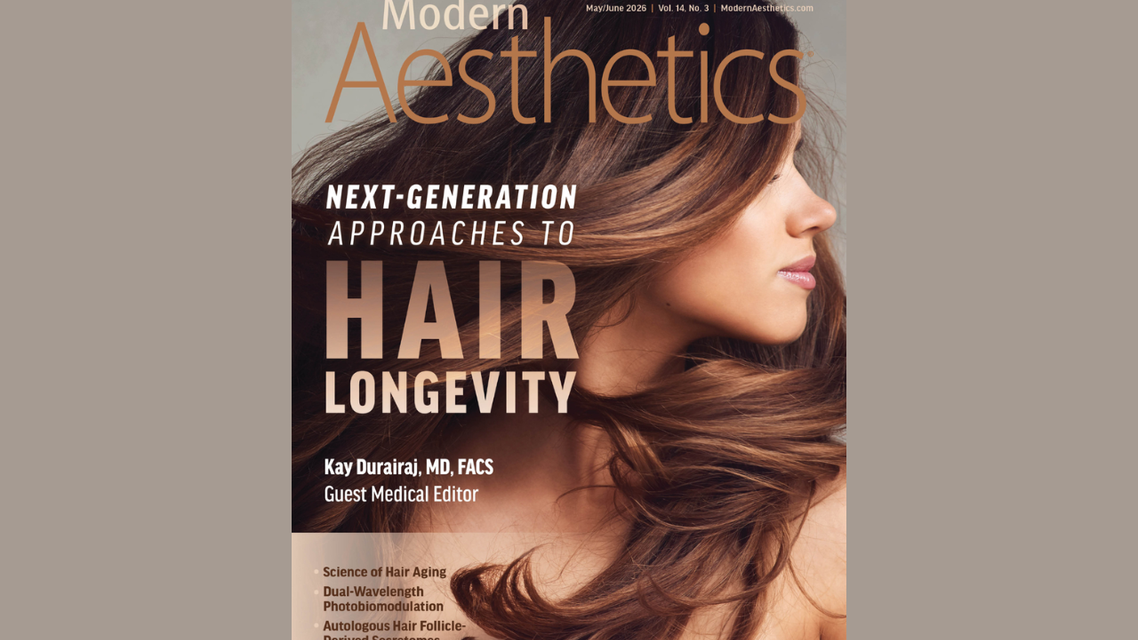 modern aesthetics may June cover
