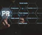 public relations stock image