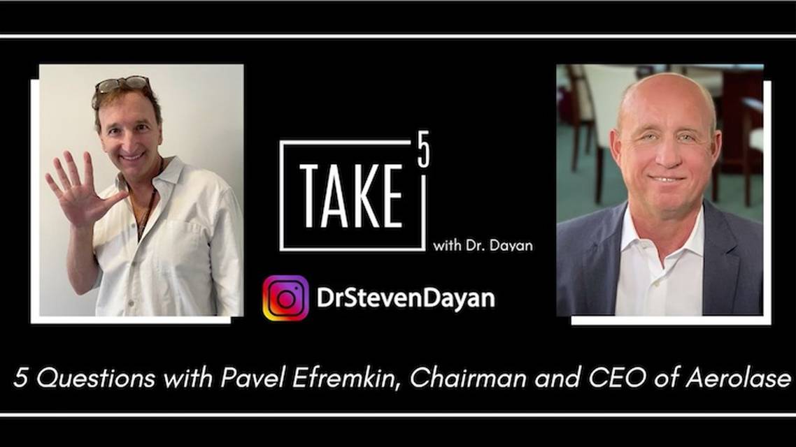 Inside Aesthetics: Take Five with Pavel Efremkin of Aerolase thumbnail