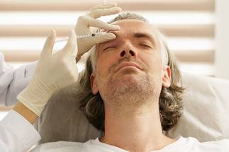 Botox male patient